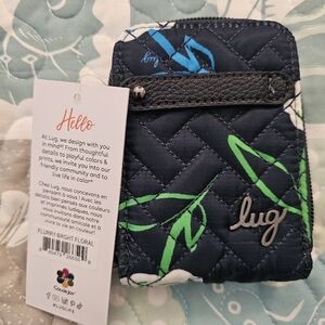 Brand new Lug flurry wallet. Bright floral